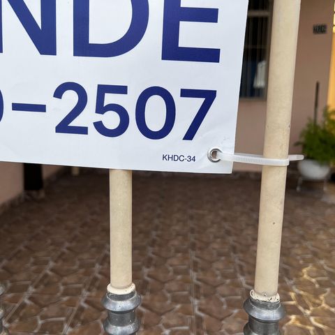 Casa à venda com 125m², 3 quartos e 2 vagasFachada/Placa