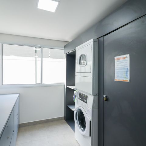 Studio à venda com 26m², 0 quarto e sem vaga Studio à venda com 26m², 0 quarto e sem vagaLavanderia