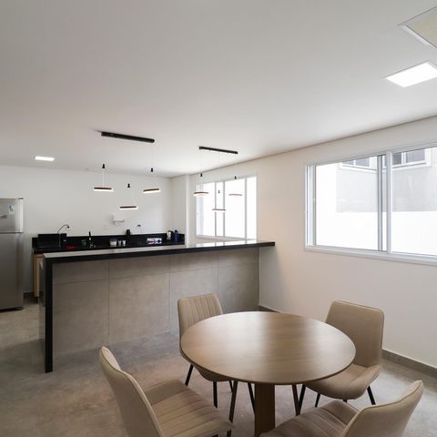 Studio à venda com 26m², 0 quarto e sem vaga Studio à venda com 26m², 0 quarto e sem vagaSalão de Festas