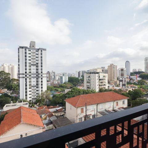 Studio à venda com 26m², 0 quarto e sem vaga Studio à venda com 26m², 0 quarto e sem vagaVaranda