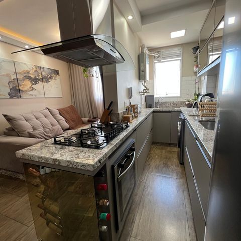 Apartamento à venda com 50m², 2 quartos e 1 vagaCozinha
