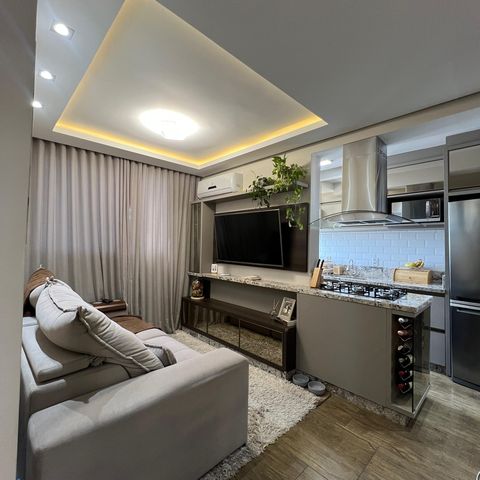 Apartamento à venda com 50m², 2 quartos e 1 vagaSala