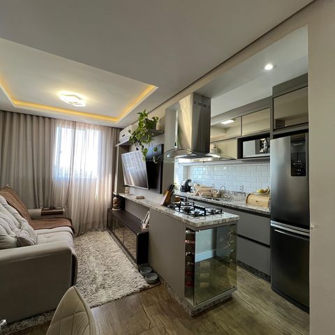 Apartamento à venda com 50m², 2 quartos e 1 vagaSala