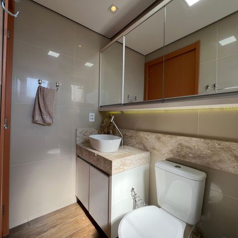 Apartamento à venda com 50m², 2 quartos e 1 vagaBanheiro