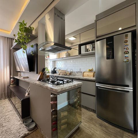 Apartamento à venda com 50m², 2 quartos e 1 vagaCozinha