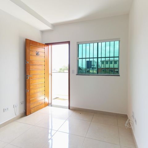 Casa à venda com 52m², 2 quartos e 1 vaga Casa à venda com 52m², 2 quartos e 1 vagaSala