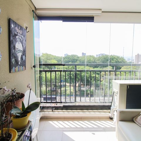 Apartamento à venda com 67m², 3 quartos e 1 vagaSala - Varanda