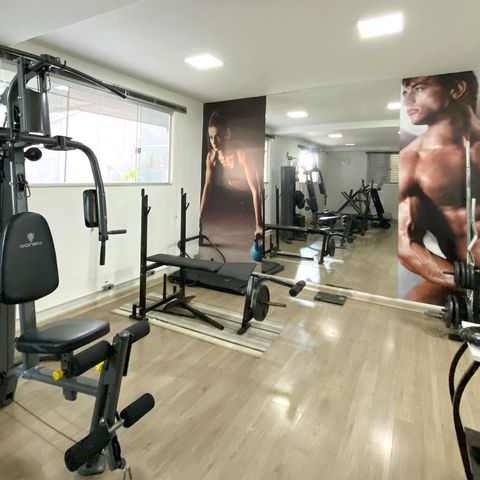 Apartamento à venda com 150m², 3 quartos e 3 vagas Apartamento à venda com 150m², 3 quartos e 3 vagasÁrea comum - Academia
