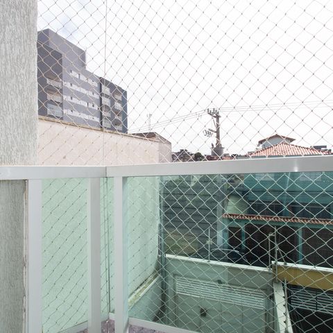 Casa à venda com 75m², 3 quartos e 2 vagas Casa à venda com 75m², 3 quartos e 2 vagasVaranda do Quarto