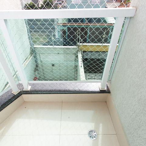 Casa à venda com 75m², 3 quartos e 2 vagas Casa à venda com 75m², 3 quartos e 2 vagasVaranda do Quarto