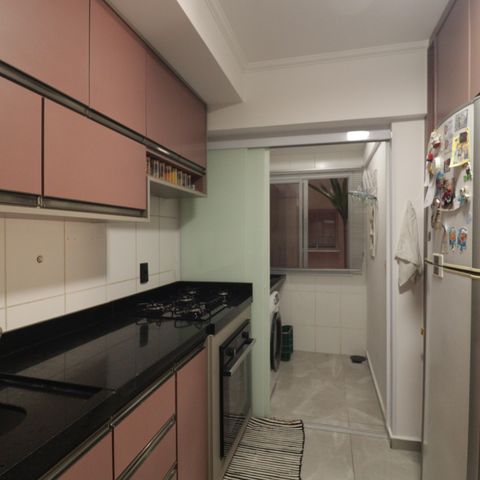 Apartamento à venda com 64m², 2 quartos e 1 vagaCozinha