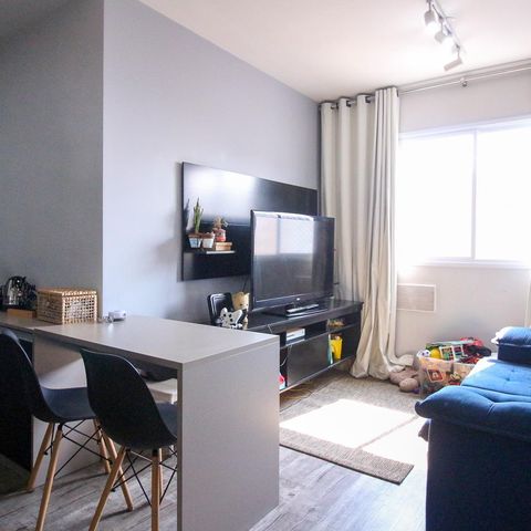 Apartamento à venda com 44m², 2 quartos e 1 vaga Apartamento à venda com 44m², 2 quartos e 1 vagaSala/Cozinha