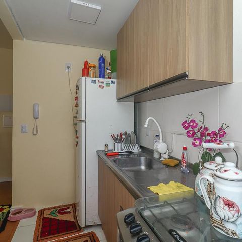 Apartamento à venda com 50m², 2 quartos e 1 vagaCozinha e Área de Serviço