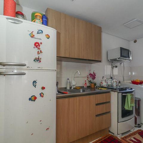 Apartamento à venda com 50m², 2 quartos e 1 vagaCozinha e Área de Serviço