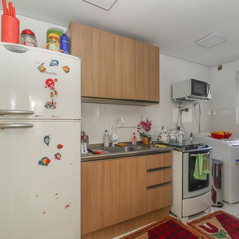 Apartamento à venda com 50m², 2 quartos e 1 vagaCozinha e Área de Serviço