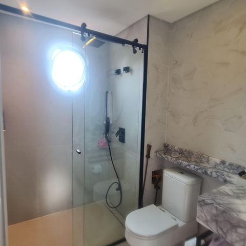 Apartamento à venda com 145m², 4 quartos e 2 vagasBanheiro da Suíte 3