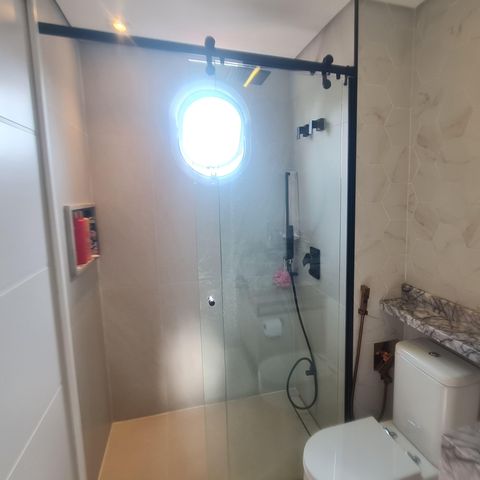 Apartamento à venda com 145m², 4 quartos e 2 vagasBanheiro da Suíte 3