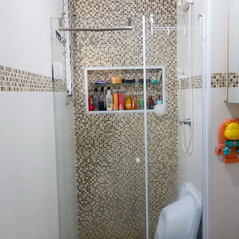 Apartamento à venda com 64m², 3 quartos e 1 vaga Apartamento à venda com 64m², 3 quartos e 1 vagaBanheiro