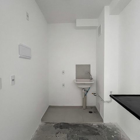Apartamento à venda com 38m², 2 quartos e sem vaga Apartamento à venda com 38m², 2 quartos e sem vagaCozinha e Área de Serviço