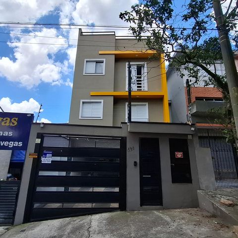 Apartamento à venda com 59m², 2 quartos e 1 vagaFachada