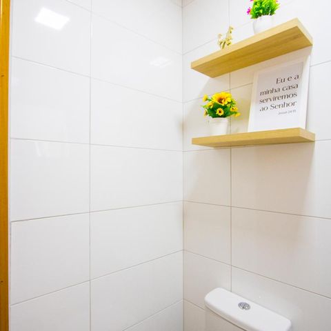 Apartamento à venda com 59m², 2 quartos e 1 vagaBanheiro social