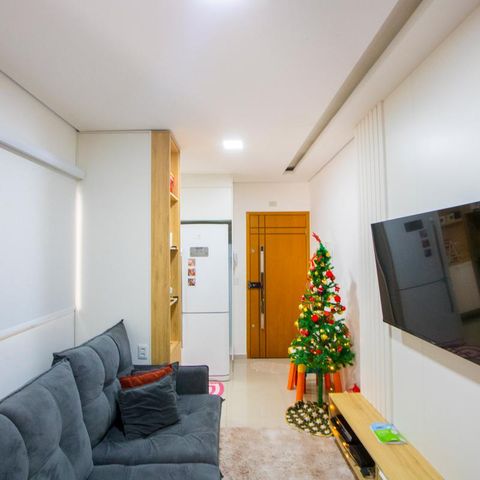Apartamento à venda com 59m², 2 quartos e 1 vagaSala