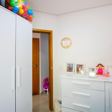 Apartamento à venda com 59m², 2 quartos e 1 vagaQuarto 2