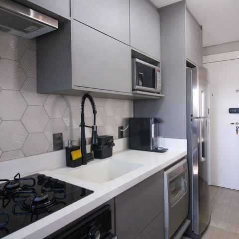 Apartamento à venda com 41m², 2 quartos e 1 vaga