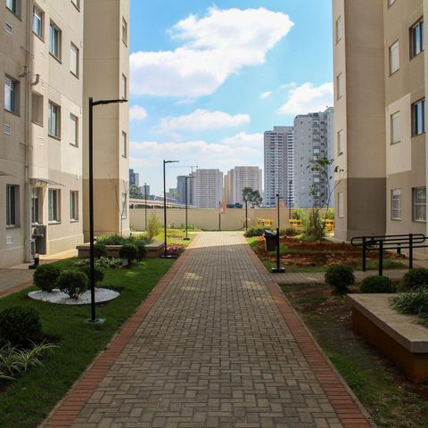 Apartamento à venda com 41m², 2 quartos e 1 vaga