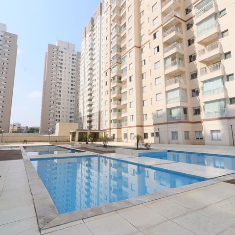 Apartamento à venda com 57m², 2 quartos e 1 vagaÁrea comum - Piscina