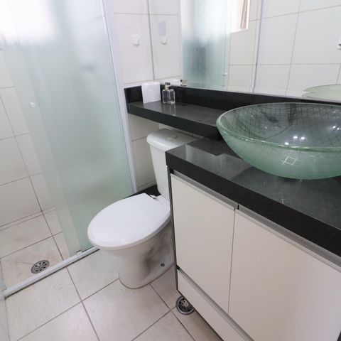 Apartamento à venda com 57m², 2 quartos e 1 vagaBanheiro