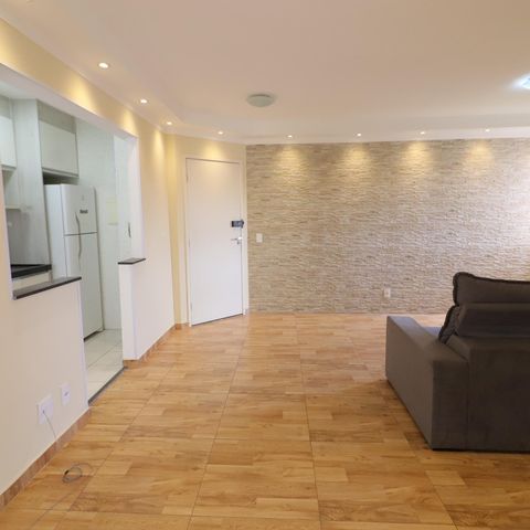 Apartamento à venda com 57m², 2 quartos e 1 vagaSala