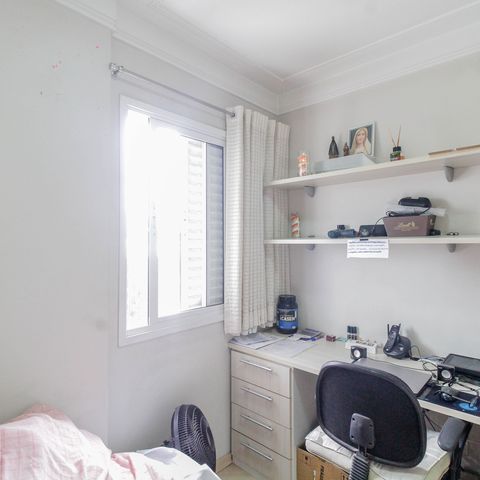 Apartamento à venda com 74m², 3 quartos e 2 vagas Apartamento à venda com 74m², 3 quartos e 2 vagasQuarto 2