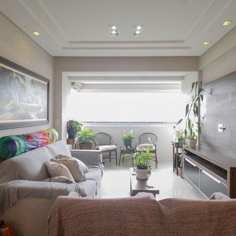 Apartamento à venda com 74m², 3 quartos e 2 vagas Apartamento à venda com 74m², 3 quartos e 2 vagasSala