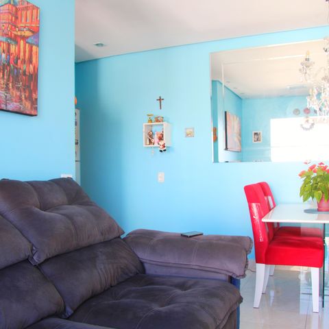 Apartamento à venda com 56m², 3 quartos e 1 vagaSala 