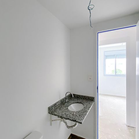 Apartamento à venda com 44m², 2 quartos e 1 vagaBanheiro