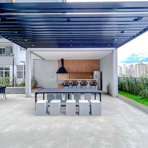 Apartamento à venda com 44m², 2 quartos e 1 vagaÁrea comum - Churrasqueira