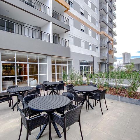Apartamento à venda com 44m², 2 quartos e 1 vagaÁrea comum - Churrasqueira