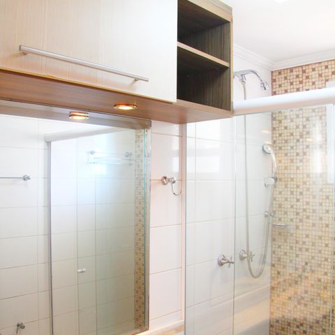 Apartamento à venda com 76m², 3 quartos e 1 vagaBanheiro Social