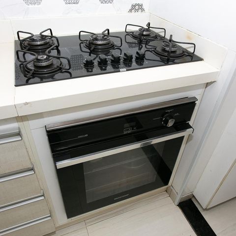 Apartamento à venda com 46m², 2 quartos e 1 vagaCozinha - Cooktop e Forno