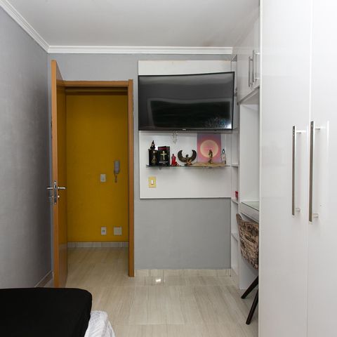 Apartamento à venda com 46m², 2 quartos e 1 vagaQuarto 2
