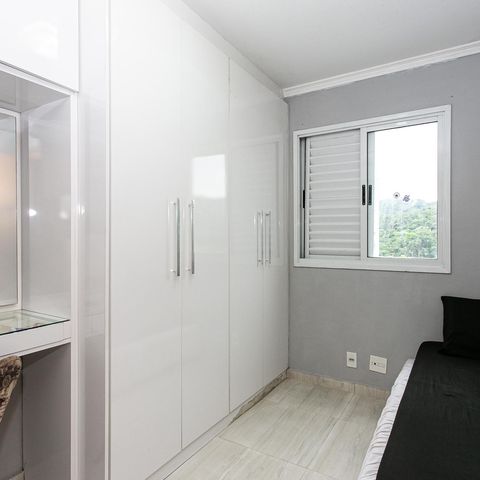 Apartamento à venda com 46m², 2 quartos e 1 vagaQuarto 2