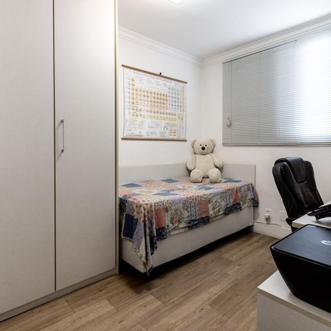 Apartamento à venda com 70m², 3 quartos e 1 vagaQuarto 2