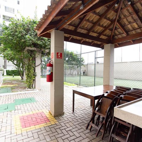 Apartamento à venda com 70m², 3 quartos e 1 vagaChurrasqueira