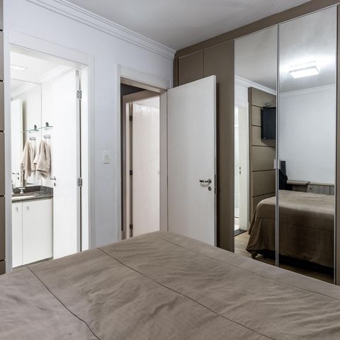 Apartamento à venda com 70m², 3 quartos e 1 vagaQuarto 1 - Suite