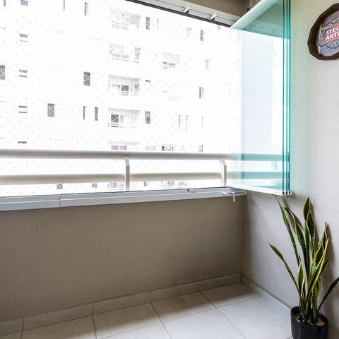 Apartamento à venda com 70m², 3 quartos e 1 vagaVaranda