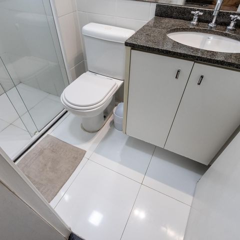 Apartamento à venda com 70m², 3 quartos e 1 vagaQuarto 1 - Banheiro da Suite