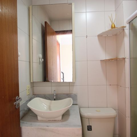 Apartamento à venda com 120m², 2 quartos e 1 vagaBanheiro Social