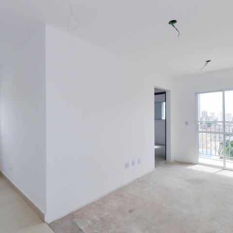Apartamento à venda com 46m², 2 quartos e 1 vaga Apartamento à venda com 46m², 2 quartos e 1 vagaSala