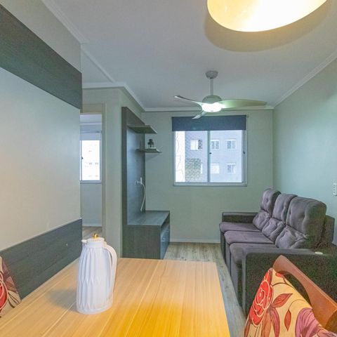 Apartamento à venda com 46m², 2 quartos e 1 vaga Apartamento à venda com 46m², 2 quartos e 1 vagaSala